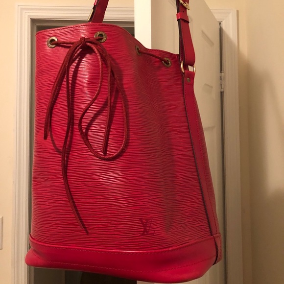 Authentic -Louis Vuitton Noe-All leather - Picture 3 of 7